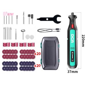 Máy mài khuôn dùng pin 4V 0,9Ah DCA ADSJ0801E