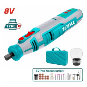 Máy mài khuôn dùng pin Total TMGLI0801 8V