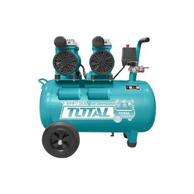 Máy nén khí không dầy 50L Total TCS2150502T (2 x 0.8Hp)