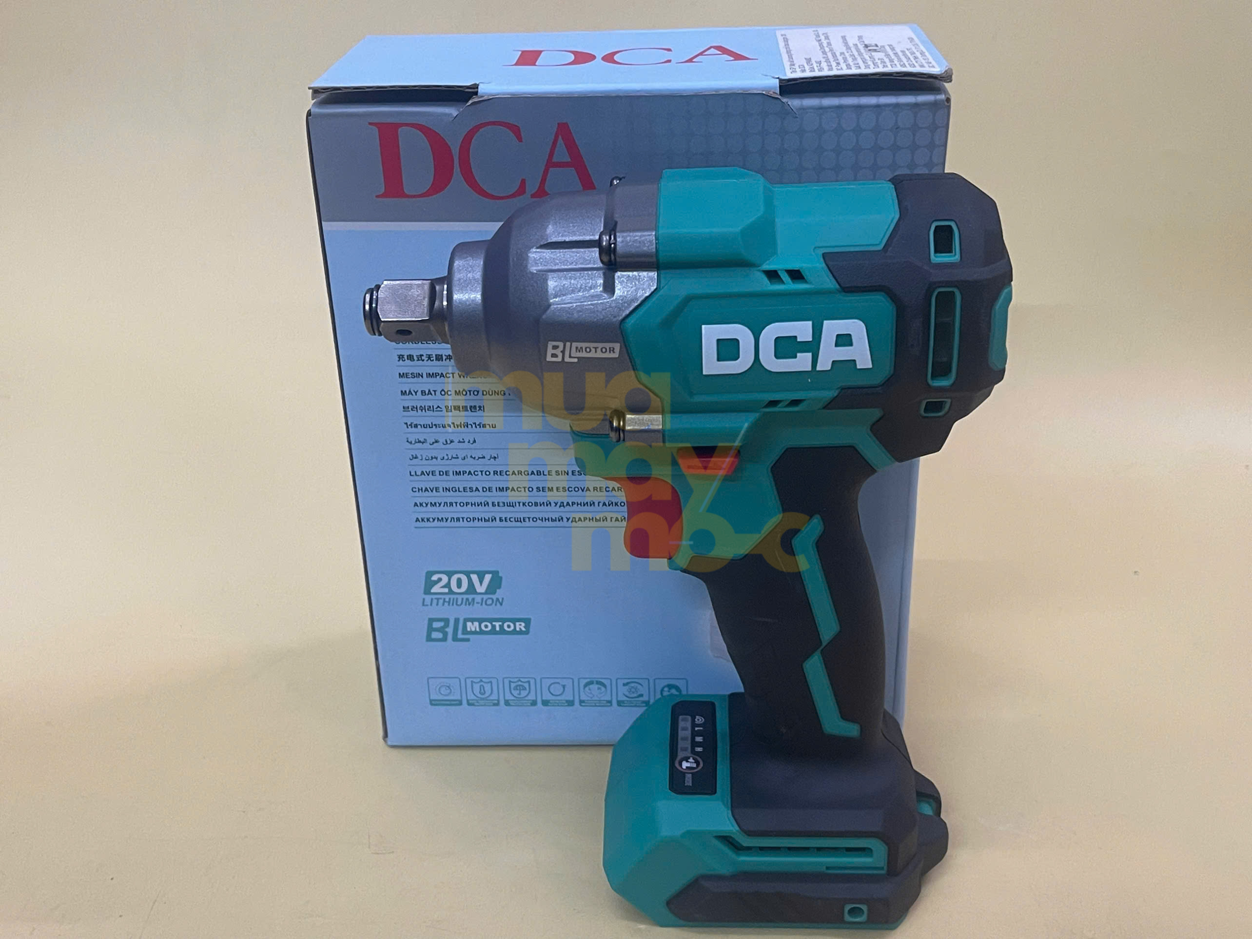 Máy siết bu lông dùng pin 20V DCA ADPB488Z đầu 1/2 inch