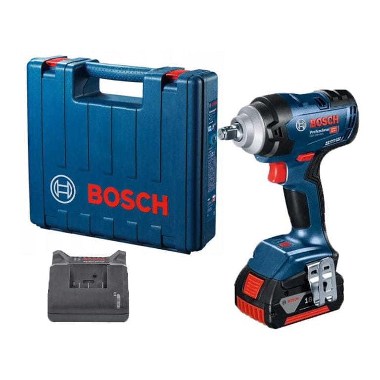 Máy Vặn Bu Lông Dùng Pin 18V Bosch GDS 18V-400 Set ( 1 Pin 4.0Ah, 1 Sạc)
