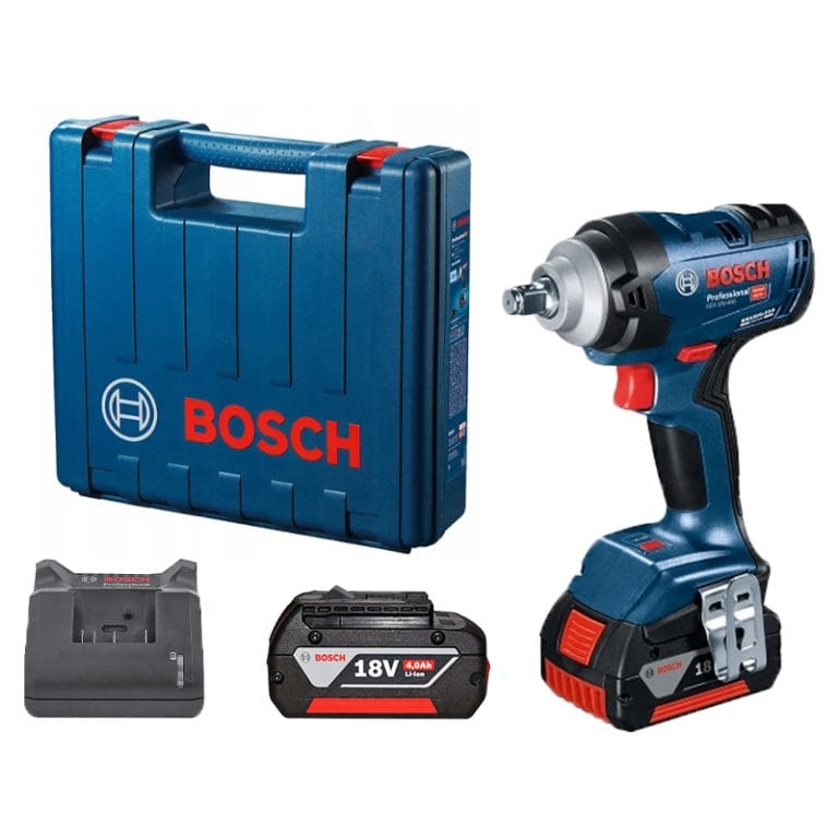 Máy Vặn Bu Lông Dùng Pin 18V Bosch GDS 18V-400 Set ( 2 Pin 4.0Ah, 1 Sạc)