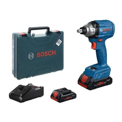 Máy vặn bu lông dùng pin 18V Bosch IDS 18V-200 T (2 Pin 4.0Ah & Sạc)
