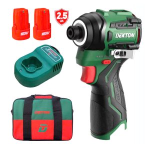 Máy vặn vít dùng pin 16V Dekton D16-CV180PRO (2 Pin 2.5Ah, 1 Sạc)