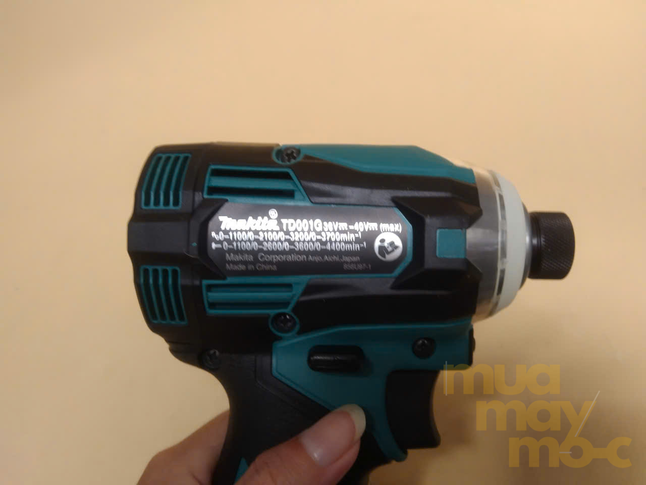 Makita TD001GM201 40V máy vặn vít động lực nhiều chế độ tốc độ