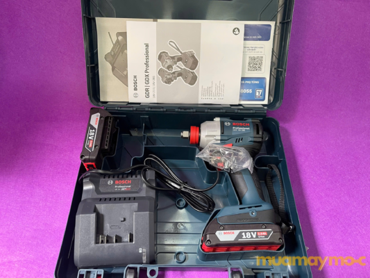 Máy vặn vít bu lông Bosch GDX 18V-285 mạnh mẽ 18V.