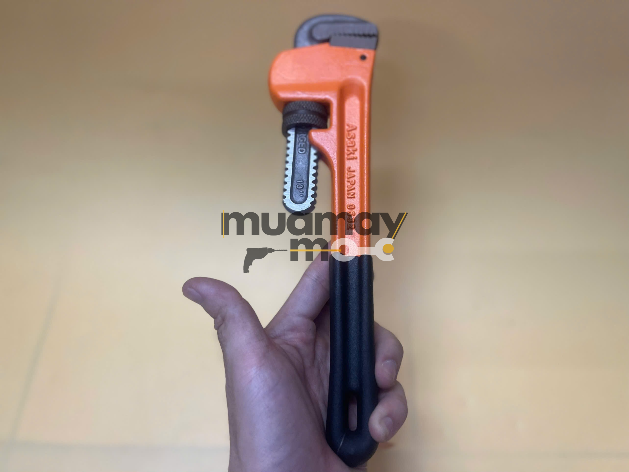 Mỏ lết răng Asaki AK-0632 10”/250mm