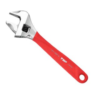 Mỏ lết thường miệng rộng tay cầm đỏ TOP Japan HM-38MGR