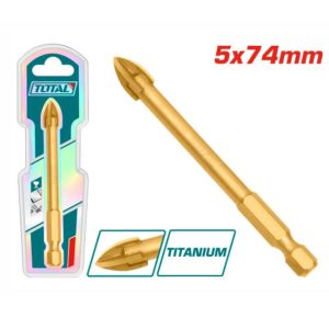 Mũi khoan gạch và kính Total TACG210512 5x74mm