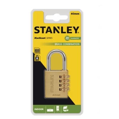 Ổ Khóa 4 mã số 40mm Hiệu Stanley S742-053