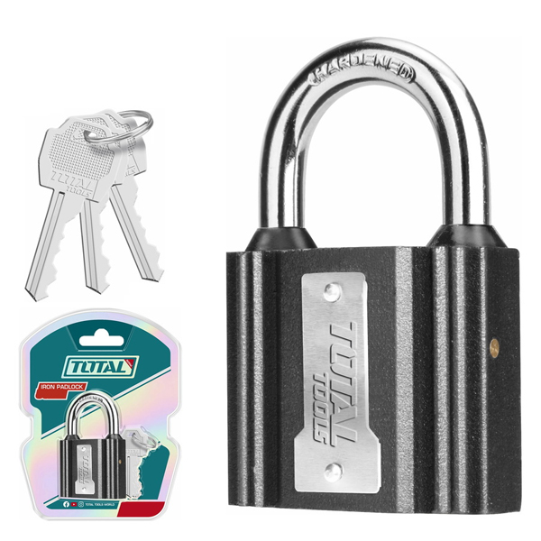 Ổ khóa sắt 63mm Total TLK31631