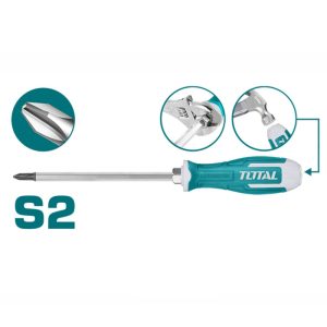 PH2x200mm Tuốc nơ vít đóng bake Total THGSPH21506