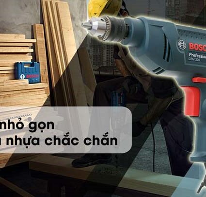Thiết kế Bosch chính hãng sắc nét, hoàn thiện chắc chắn