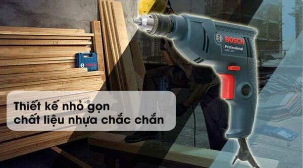 Thiết kế Bosch chính hãng sắc nét, hoàn thiện chắc chắn