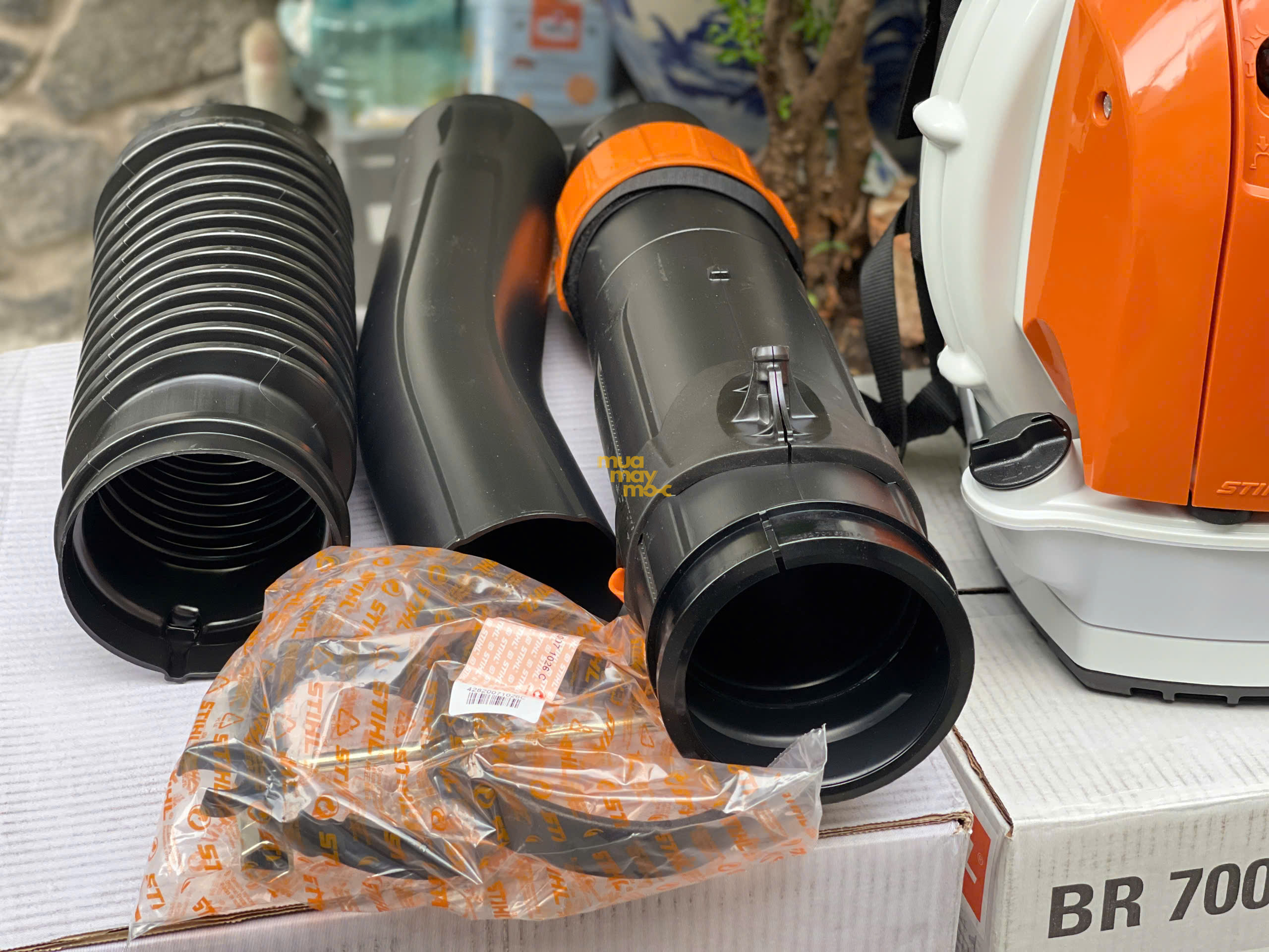 Ống thổi co giãn linh hoạt của Stihl BR 700