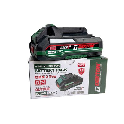 Pin Dekton 21V 2.5Ah M21-B2500PLUS