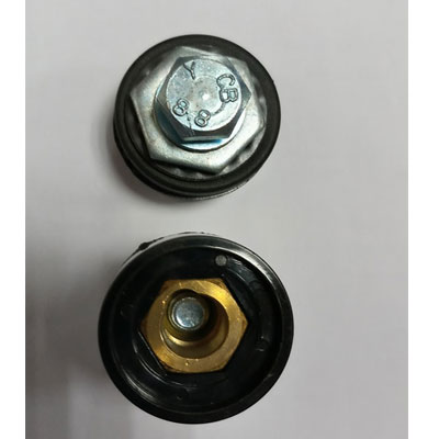 Cọc nối dài (Rắc cái) ZETweld DKJ 35-50 đuôi dẹp (A000745) (Bộ 2 cái)