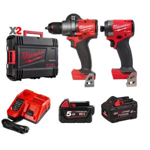 RED Special Combo 3 – Máy khoan vặn vít M18 FDD3 & Máy vặn vít M18 FID3 Milwaukee 18V Thế Hệ Mới