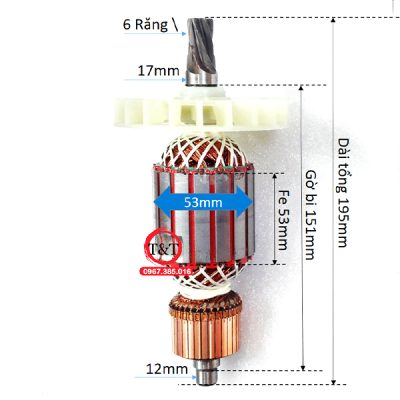 Roto máy đục bê tông Total TH215456-SP-53-T