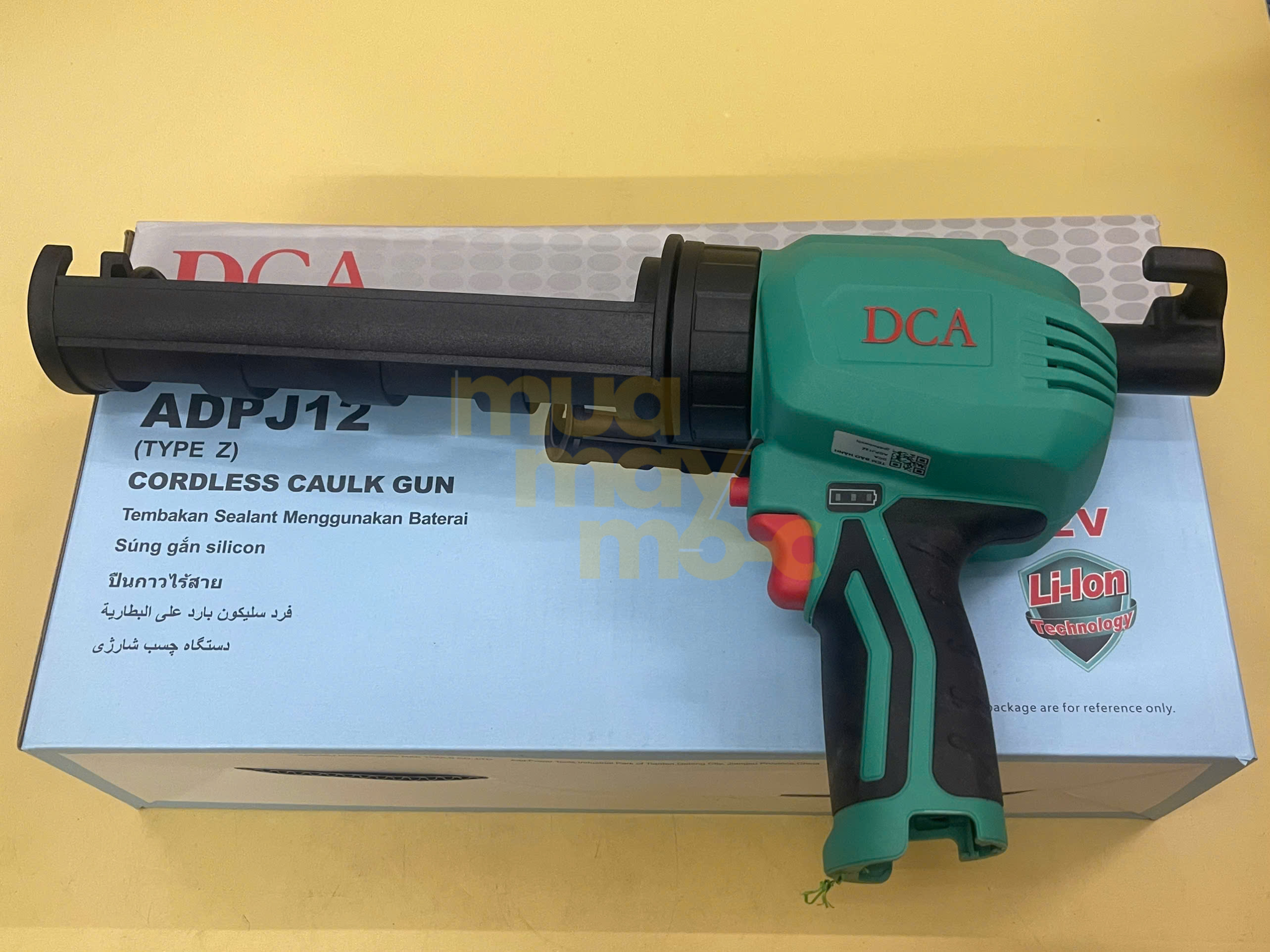 Thân máy bắn keo silicone dùng pin 12V DCA ADPJ12Z