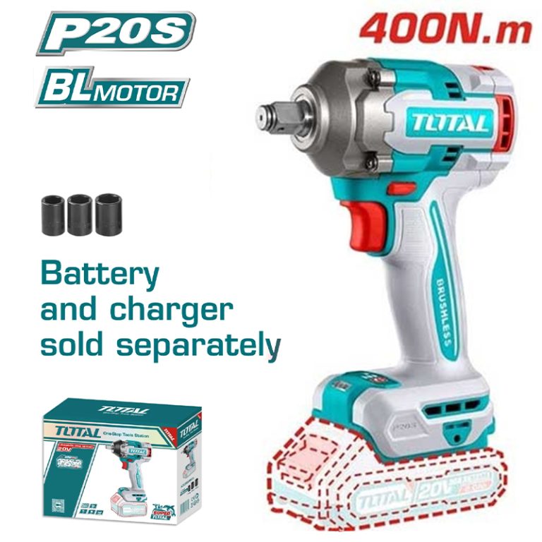 Thân máy siết bu lông dùng pin 20V Total TIWLI20401 (Chưa Pin & Sạc)