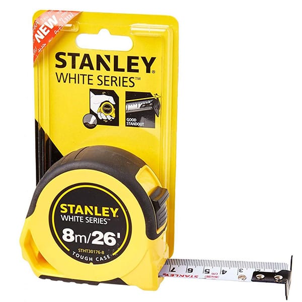 Thước cuộn thép Stanley STHT30176-8 8M/26′ – 25MM vỏ gia cường