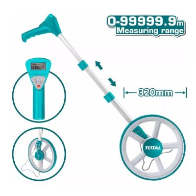 Thước lăn đo đường số cơ 9999m Total TMT19945 320mm