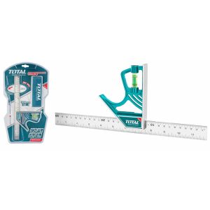 Thước vuông kết hợp cán nhựa 300mm Total TMT653005