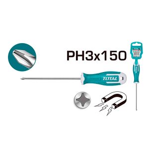 Tua vít bake PH3 8x150mm Total THT26PH3150