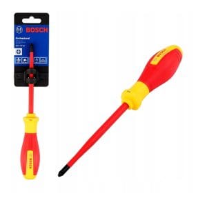 Tua vít cách điện VDE đầu PH2 Bosch 1600A02NB9