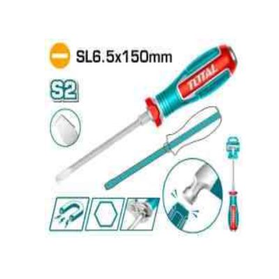 Tua vít dẹp đóng xuyên SL6.5x150mm Total TGTSL6150