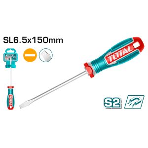 Tua vít dẹp SL6.5x150mm Total TSDSL6150