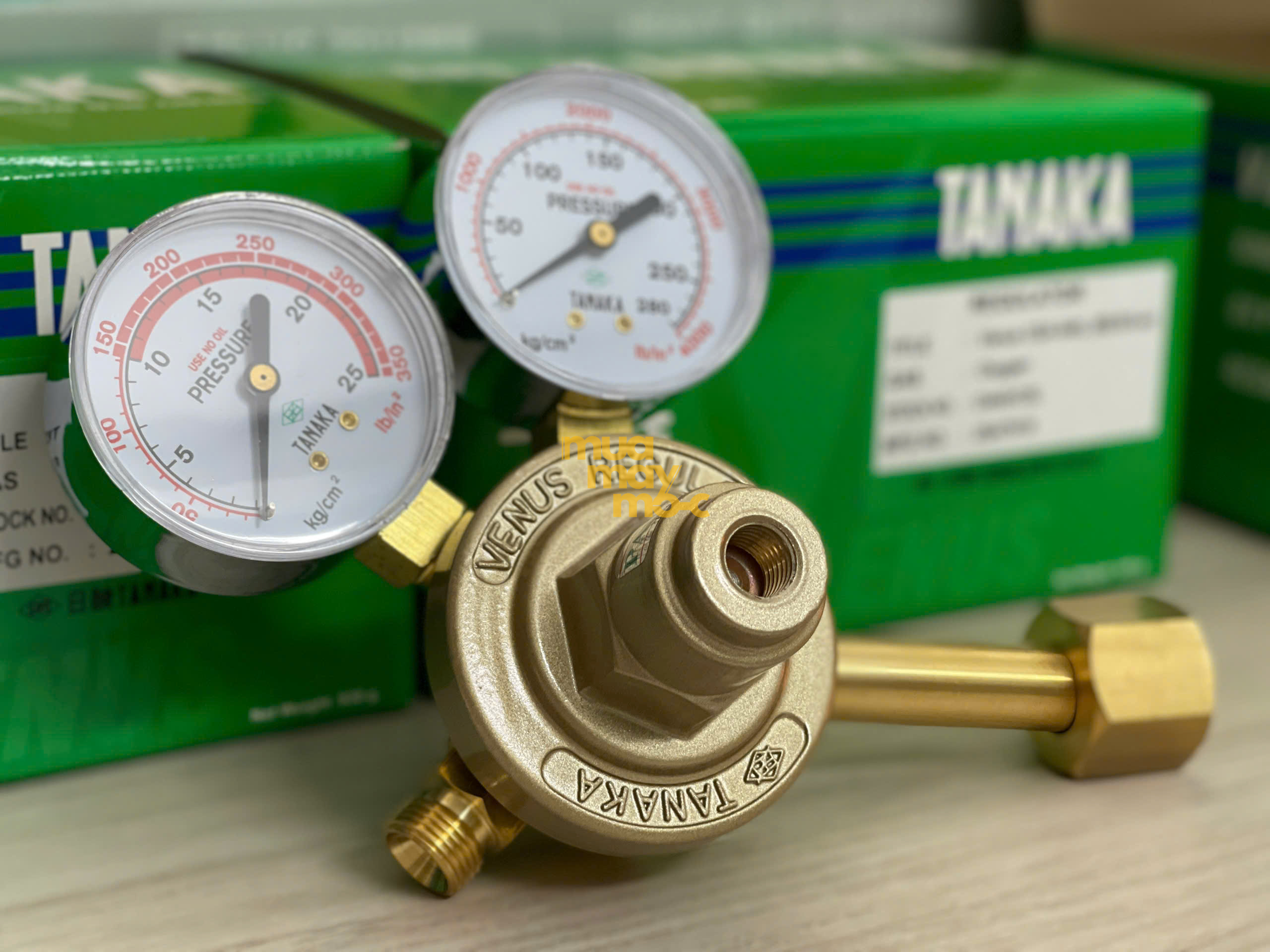 Ứng dụng điều áp khí độ chính xác cao của hệ ren Oxy CGA-540L