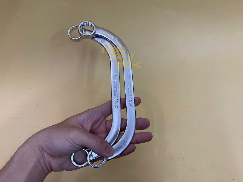 Vòng trái me Kingtony 19501719 17x19mm – cờ lê vòng trái me Cr-V dùng cho gara ô tô và cơ khí