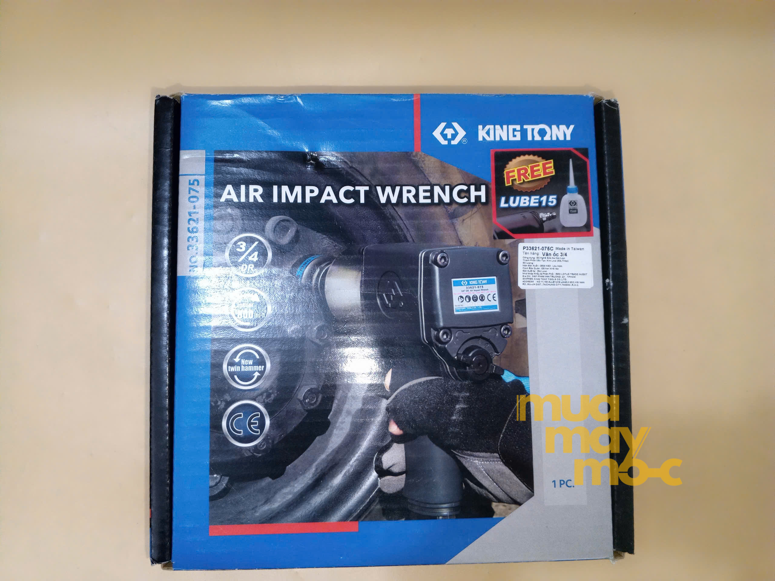 Súng bắn ốc Kingtony 33621-075 3/4″