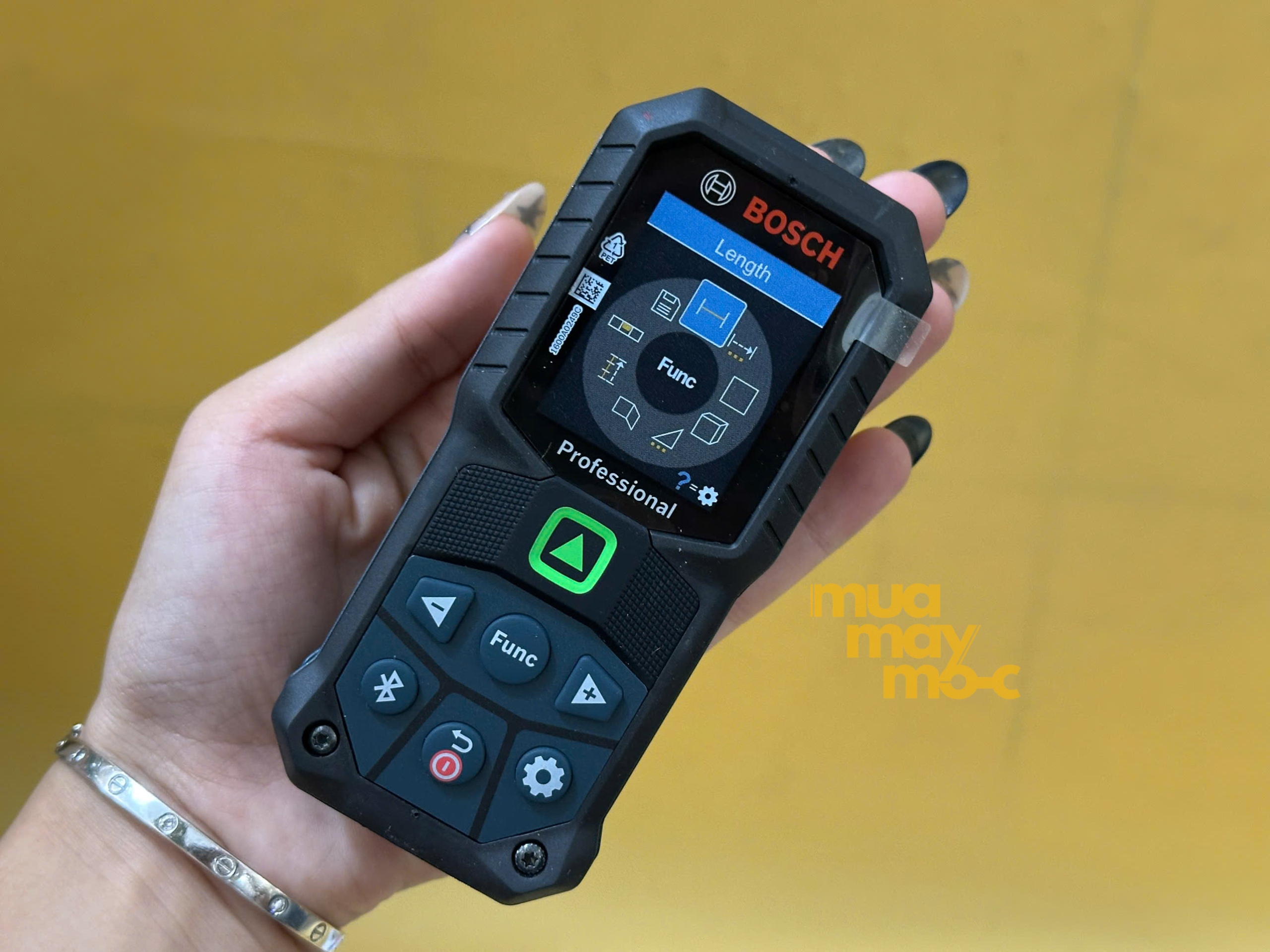 Máy đo khoảng cách Laser tia Xanh Bosch GLM 50-27 CG