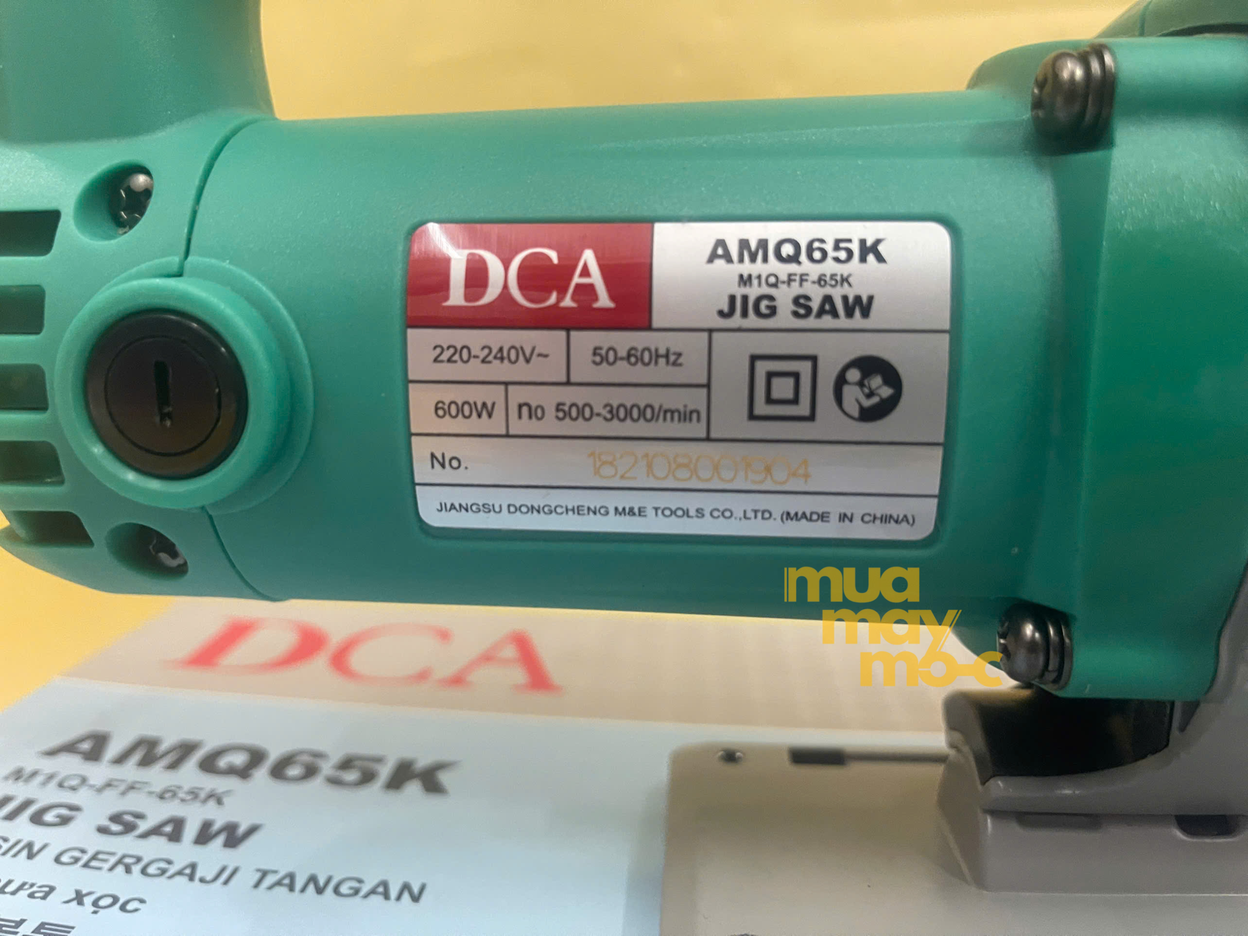Máy cưa lọng 600W DCA AMQ65K
