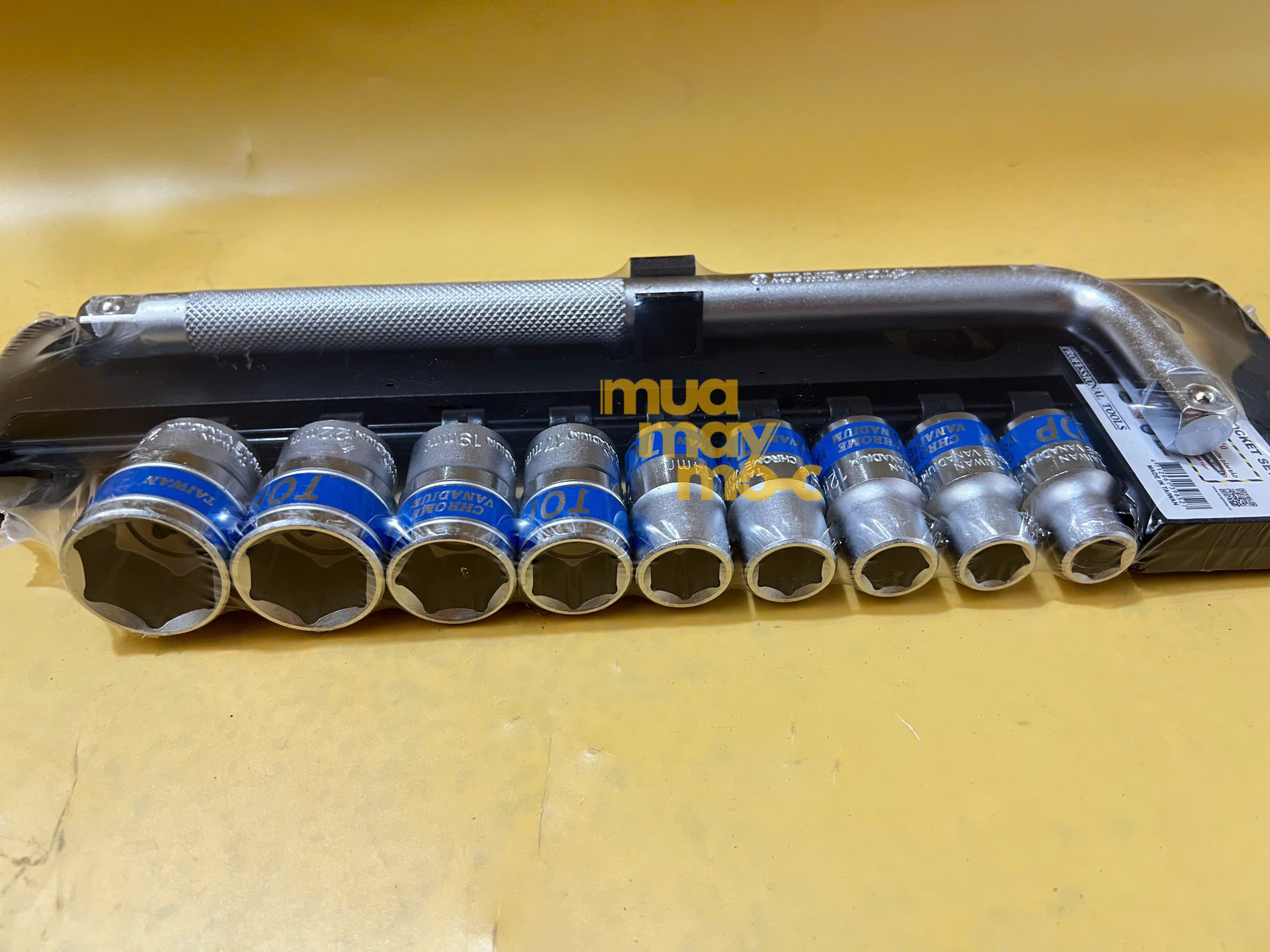 1/2″ Bộ tuýp 10 món cần cong L TOP TBS-12250