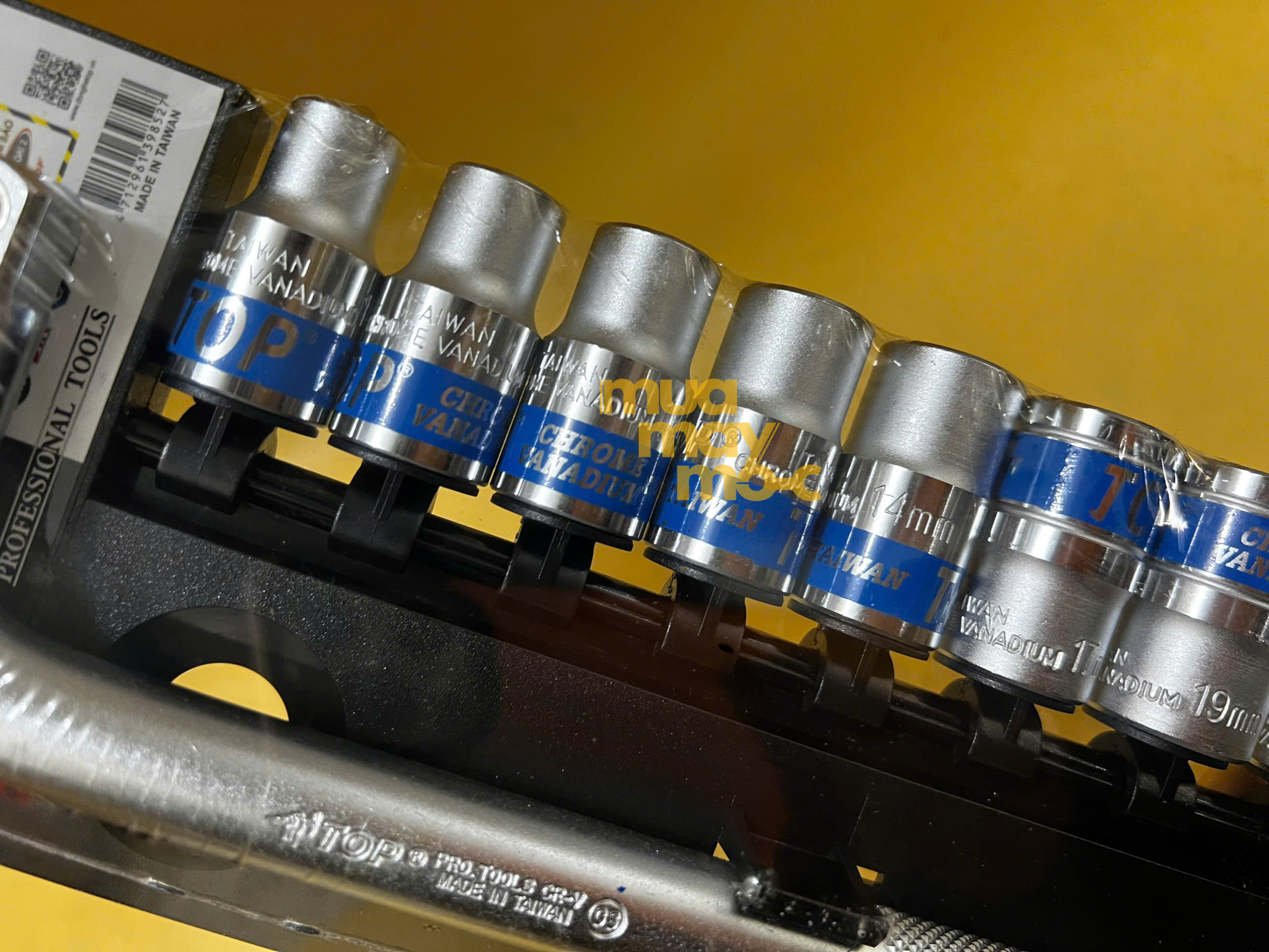 1/2″ Bộ tuýp 10 món cần cong L TOP TBS-12250