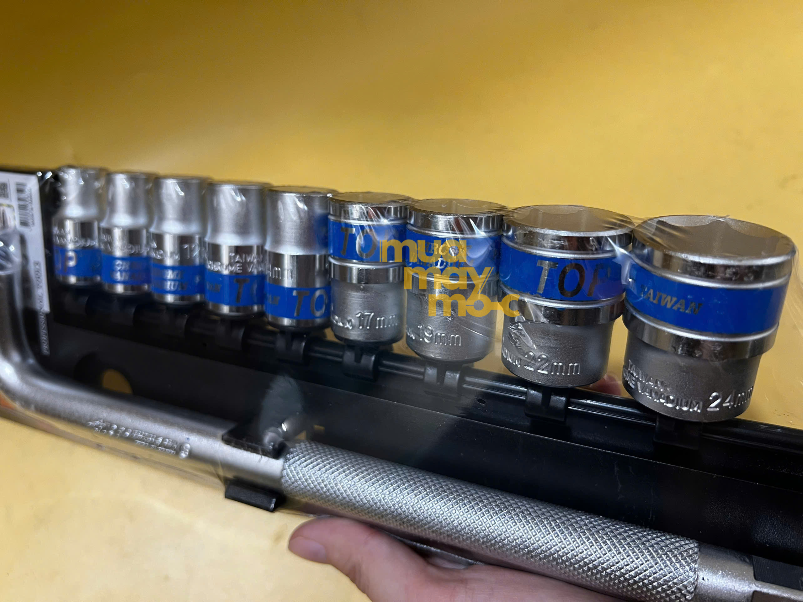 1/2″ Bộ tuýp 10 món cần cong L TOP TBS-12250