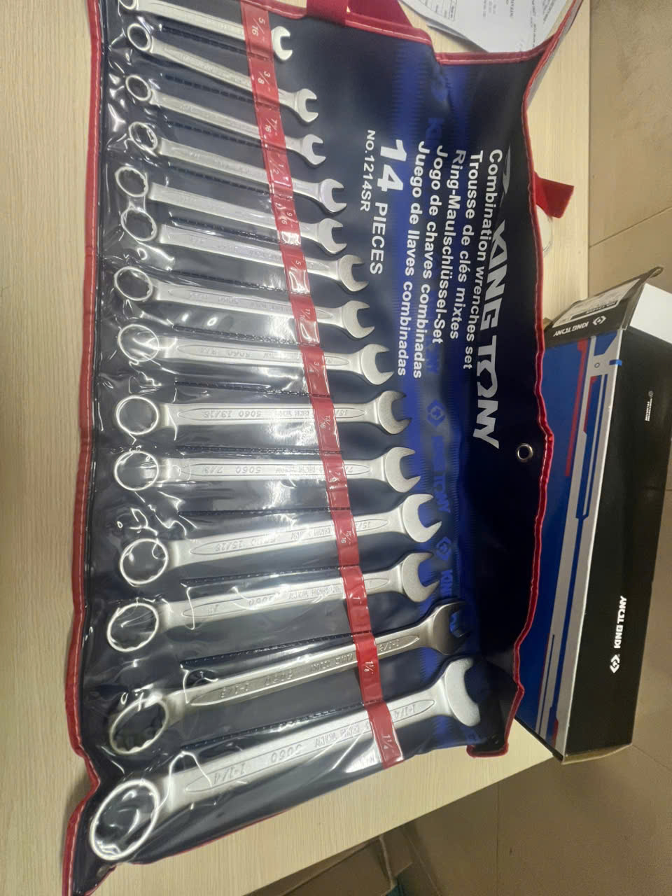 Bộ vòng miệng 14 chi tiết hệ inch Kingtony 1214SR