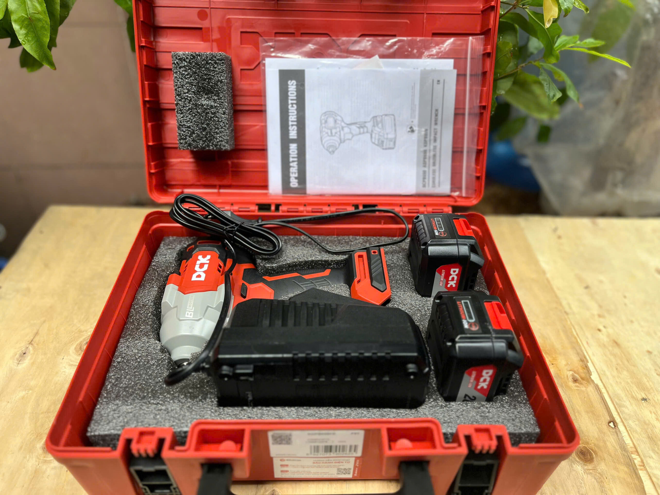 Máy siết bu lông dùng pin 20V DCK KDPB698 (TYPE FK)