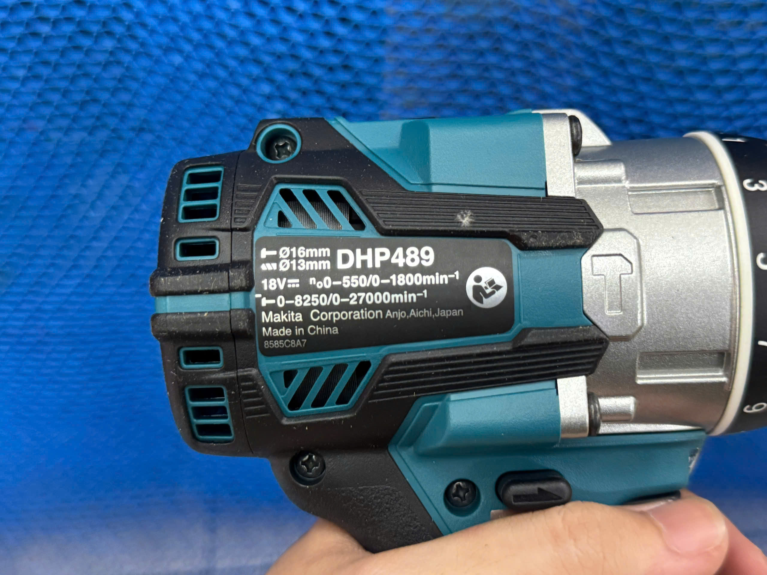 Máy khoan động lực dùng pin 18V Makita DHP489Z (Chưa Pin & Sạc)